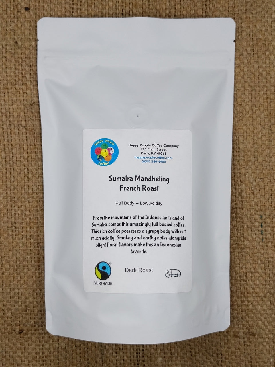 Stunning French Press Coffee Beans Sumatra image